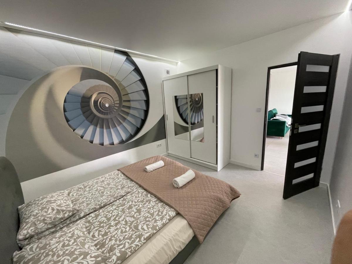 Ferienwohnung Koniec Swiata Stare Sady Mikołajki Exterior foto