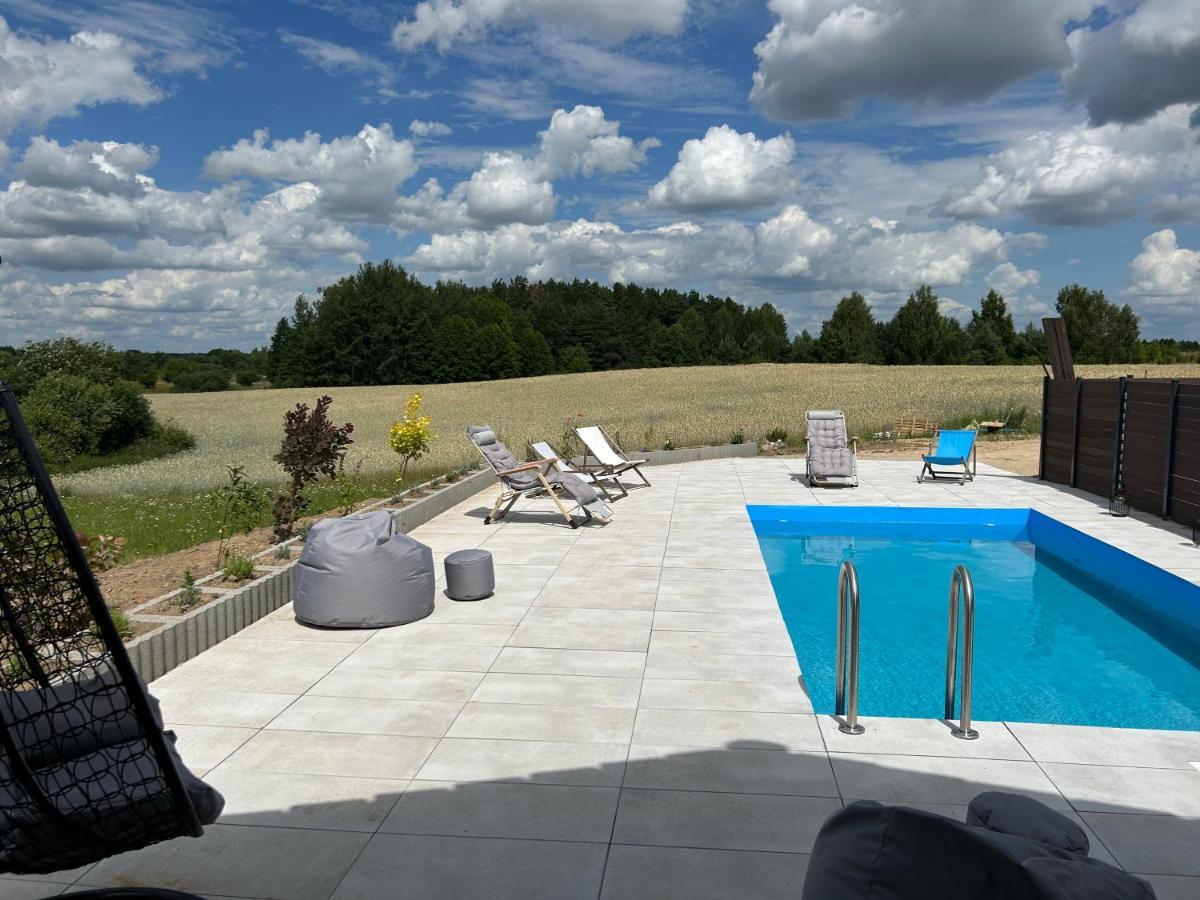 Ferienwohnung Koniec Swiata Stare Sady Mikołajki Exterior foto