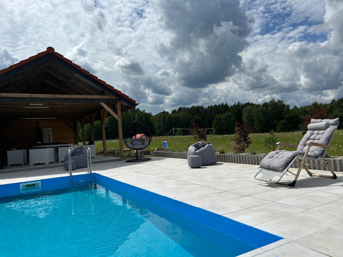 Ferienwohnung Koniec Swiata Stare Sady Mikołajki Exterior foto