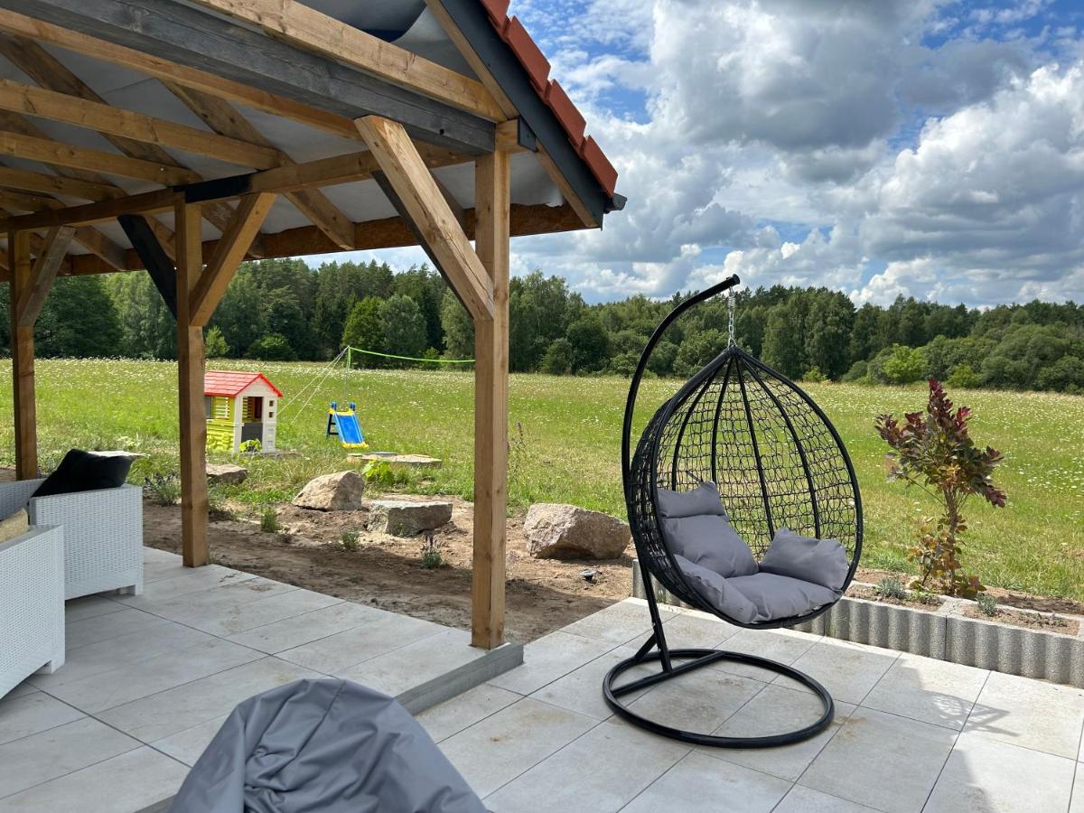 Ferienwohnung Koniec Swiata Stare Sady Mikołajki Exterior foto