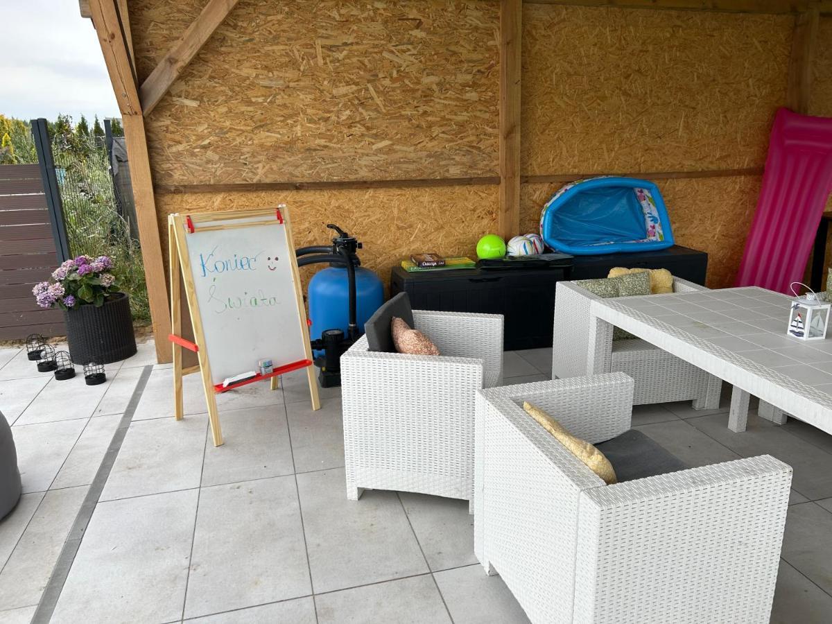 Ferienwohnung Koniec Swiata Stare Sady Mikołajki Exterior foto