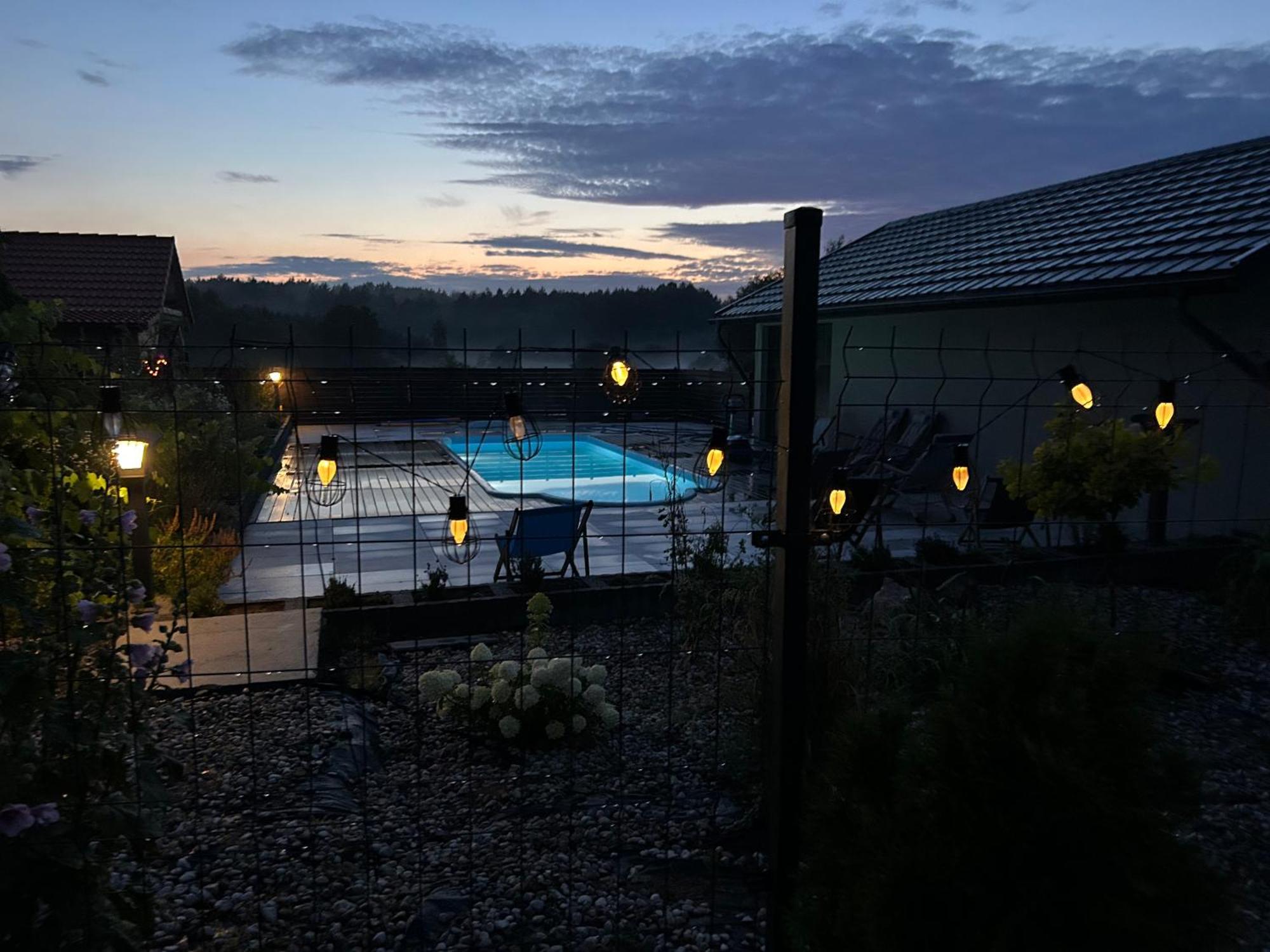 Ferienwohnung Koniec Swiata Stare Sady Mikołajki Exterior foto