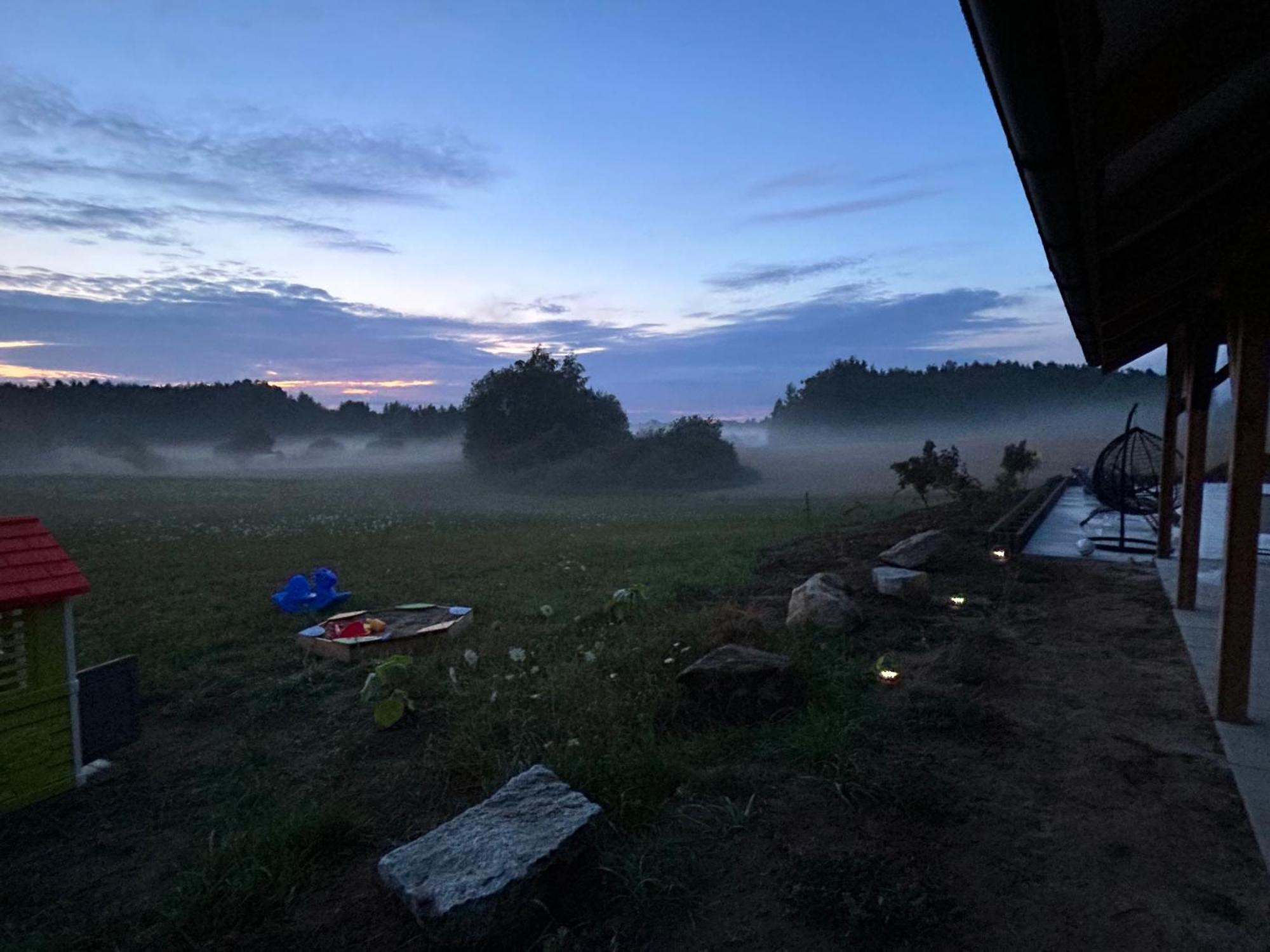 Ferienwohnung Koniec Swiata Stare Sady Mikołajki Exterior foto