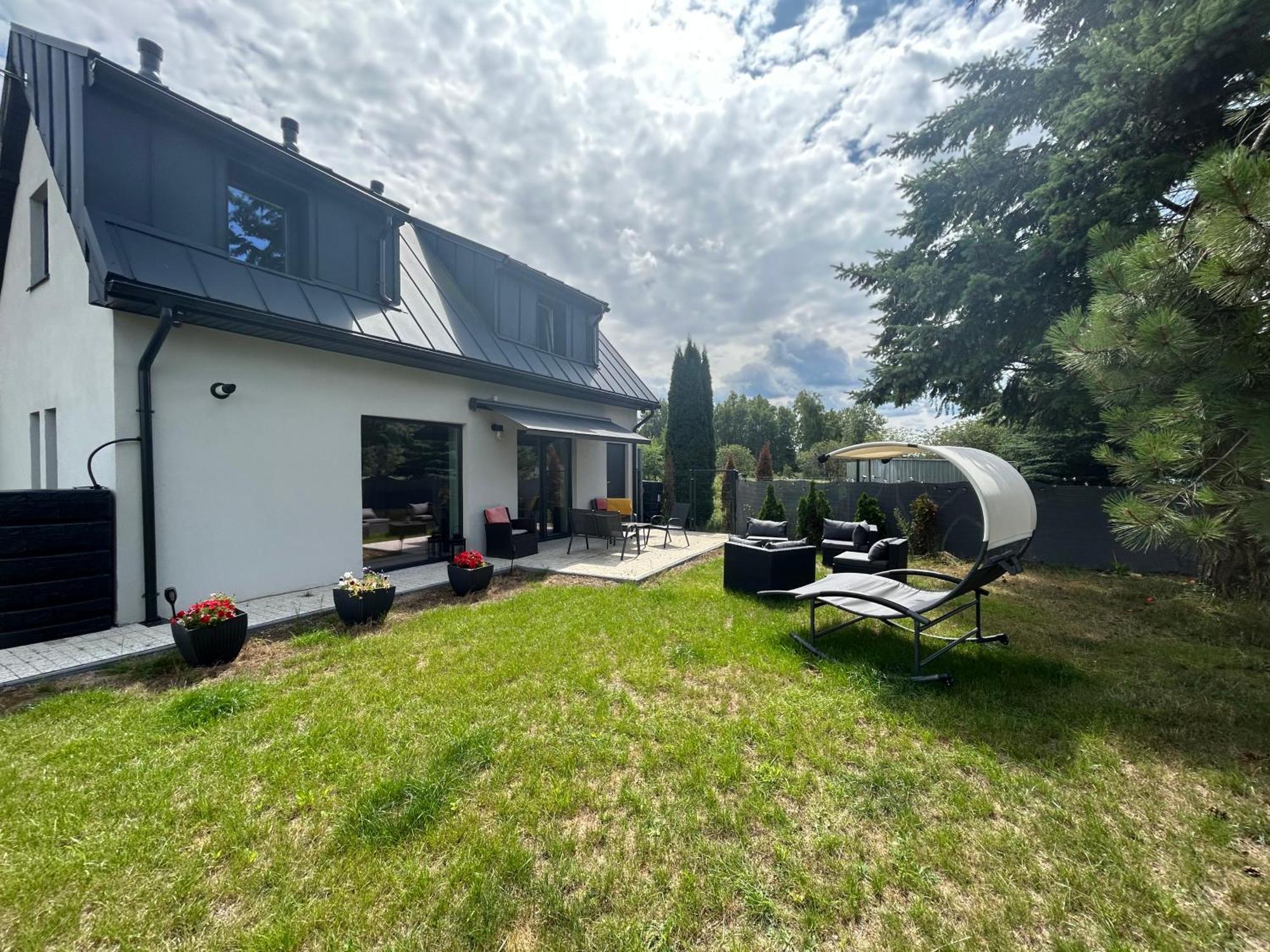 Ferienwohnung Koniec Swiata Stare Sady Mikołajki Exterior foto