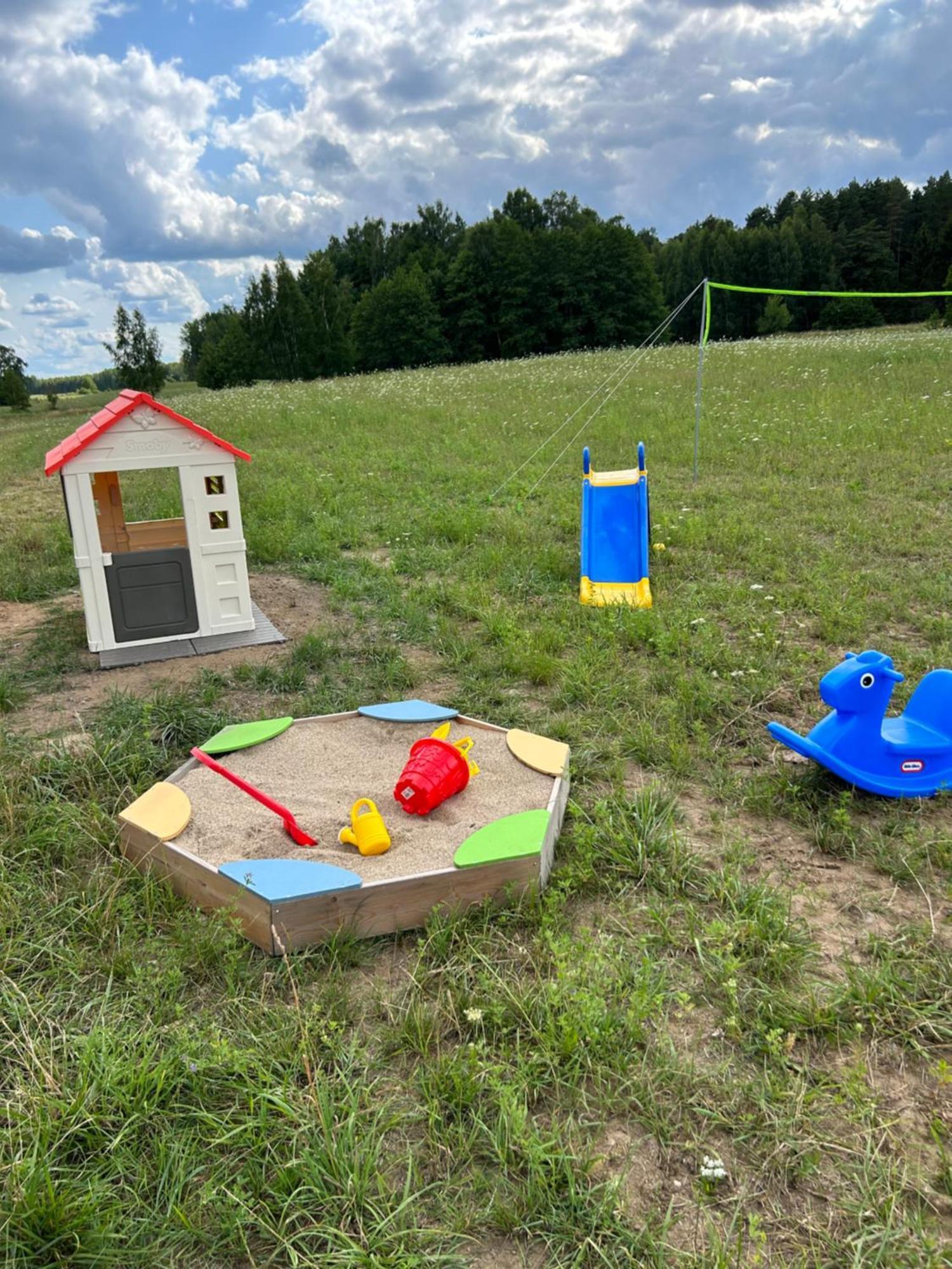 Ferienwohnung Koniec Swiata Stare Sady Mikołajki Exterior foto
