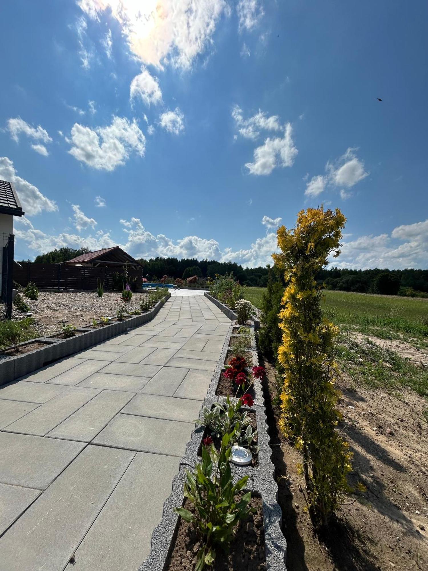 Ferienwohnung Koniec Swiata Stare Sady Mikołajki Exterior foto