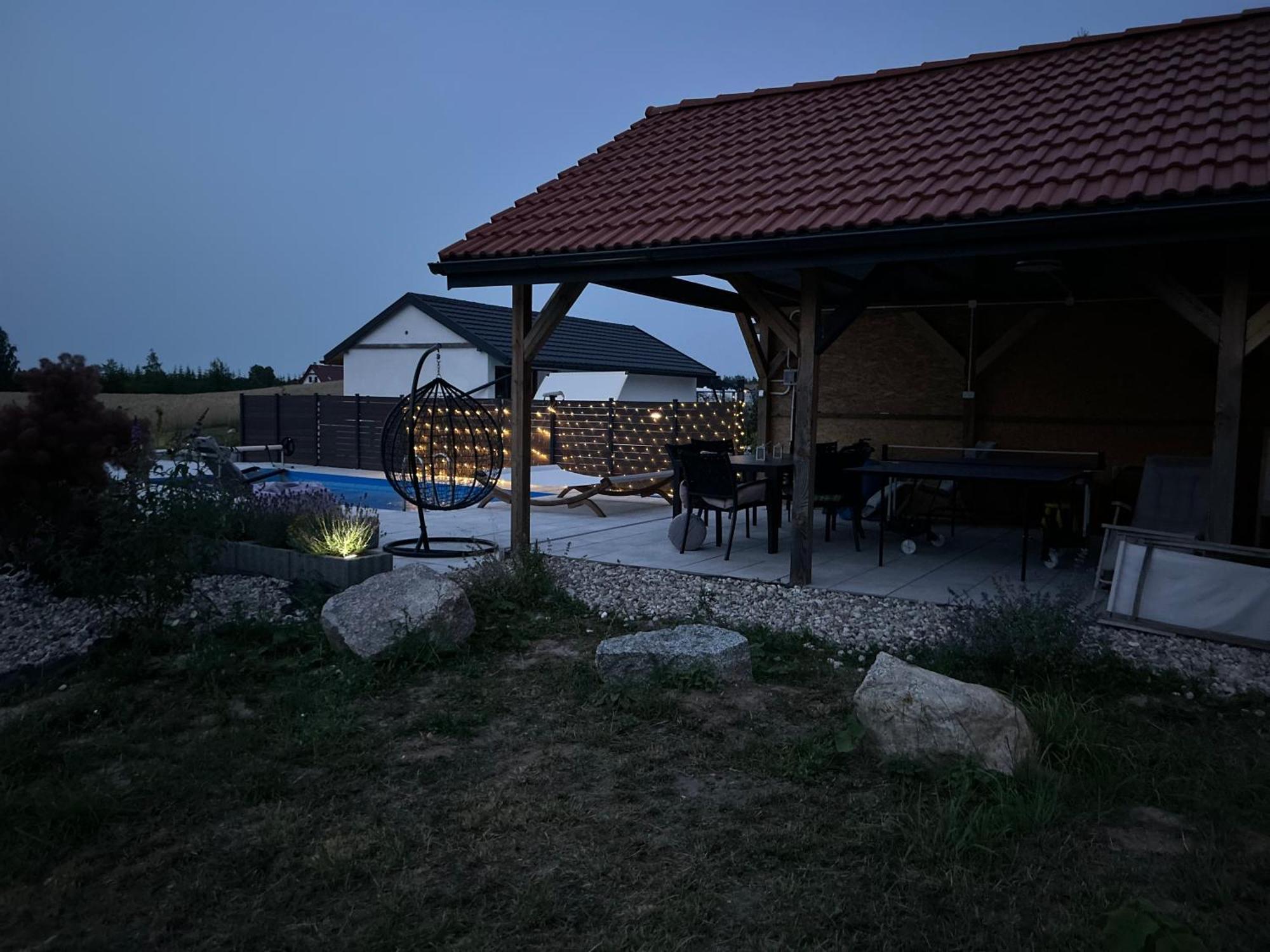 Ferienwohnung Koniec Swiata Stare Sady Mikołajki Exterior foto